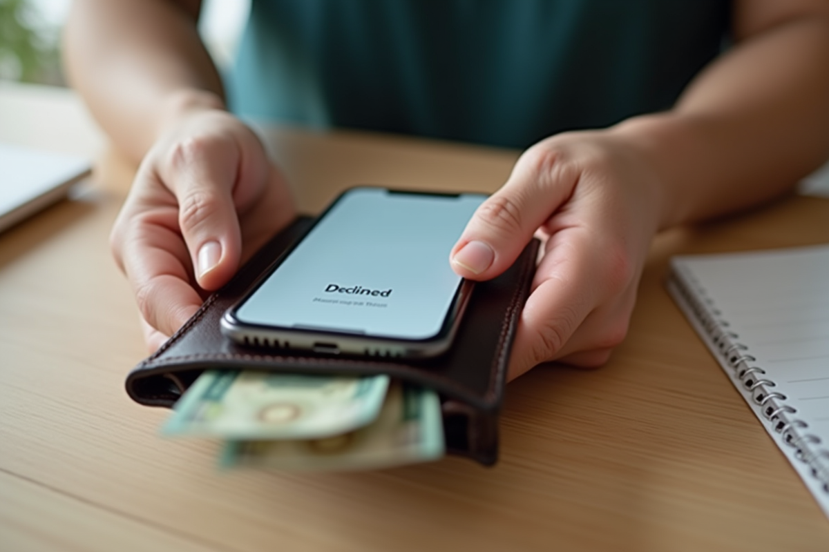 paiement refusé